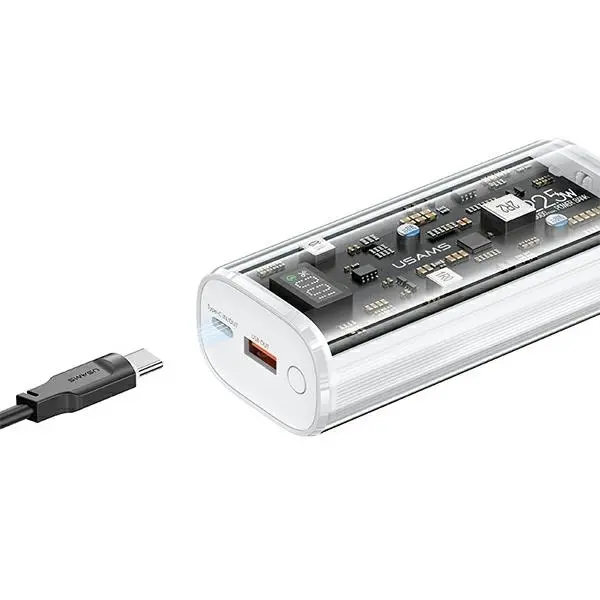 Powerbank USAMS US-CD189 9000mAh PD 22,5W Biały