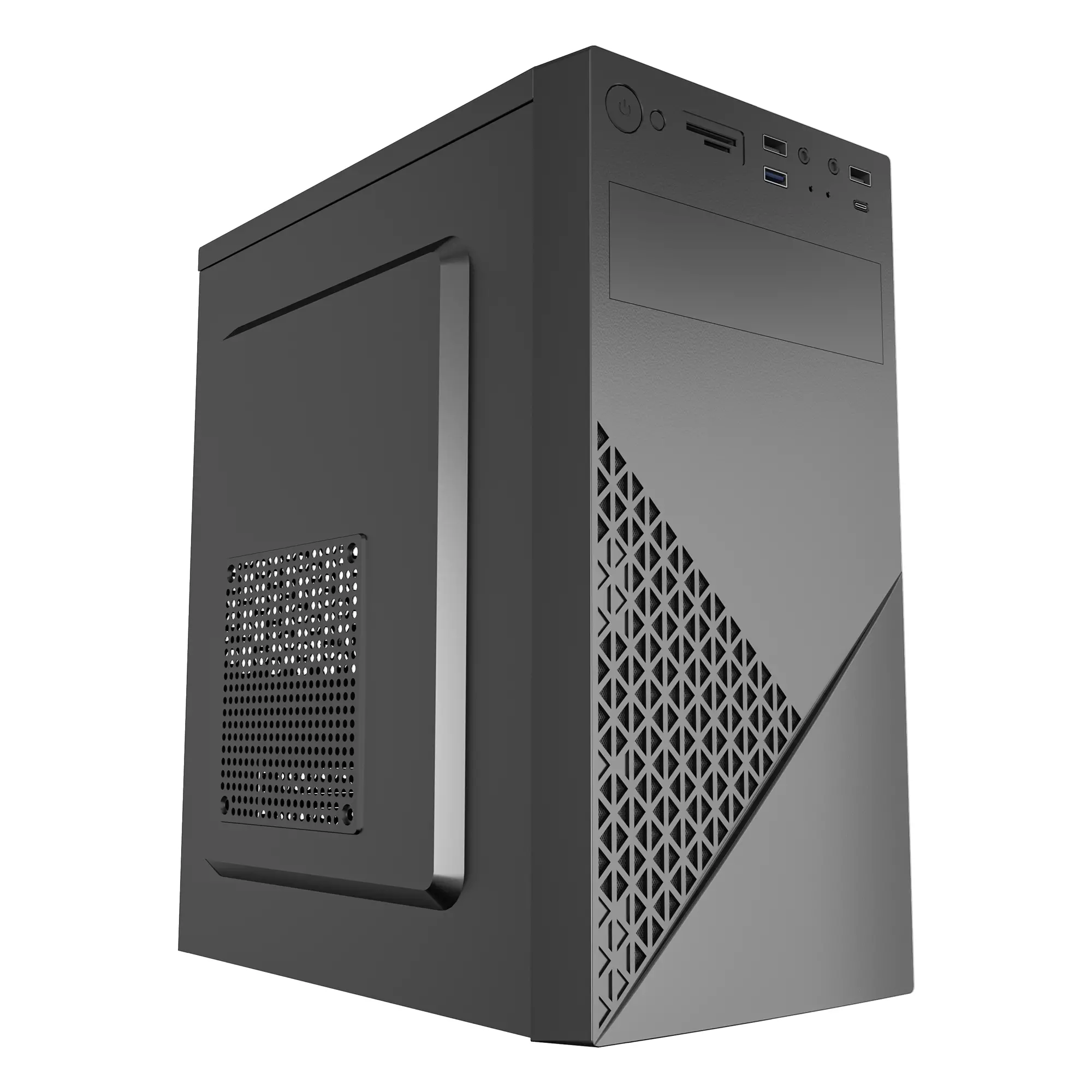 Obudowa Gembird Fornax K170 Czarny + Zasilacz 600W