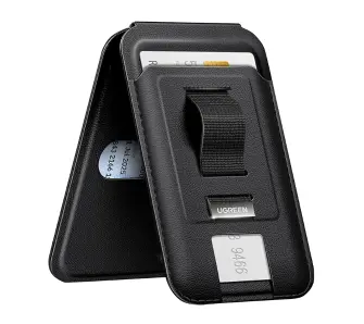 Stojak na telefon UGREEN portfel magnetyczny do iPhone MagSafe LP836 Czarny