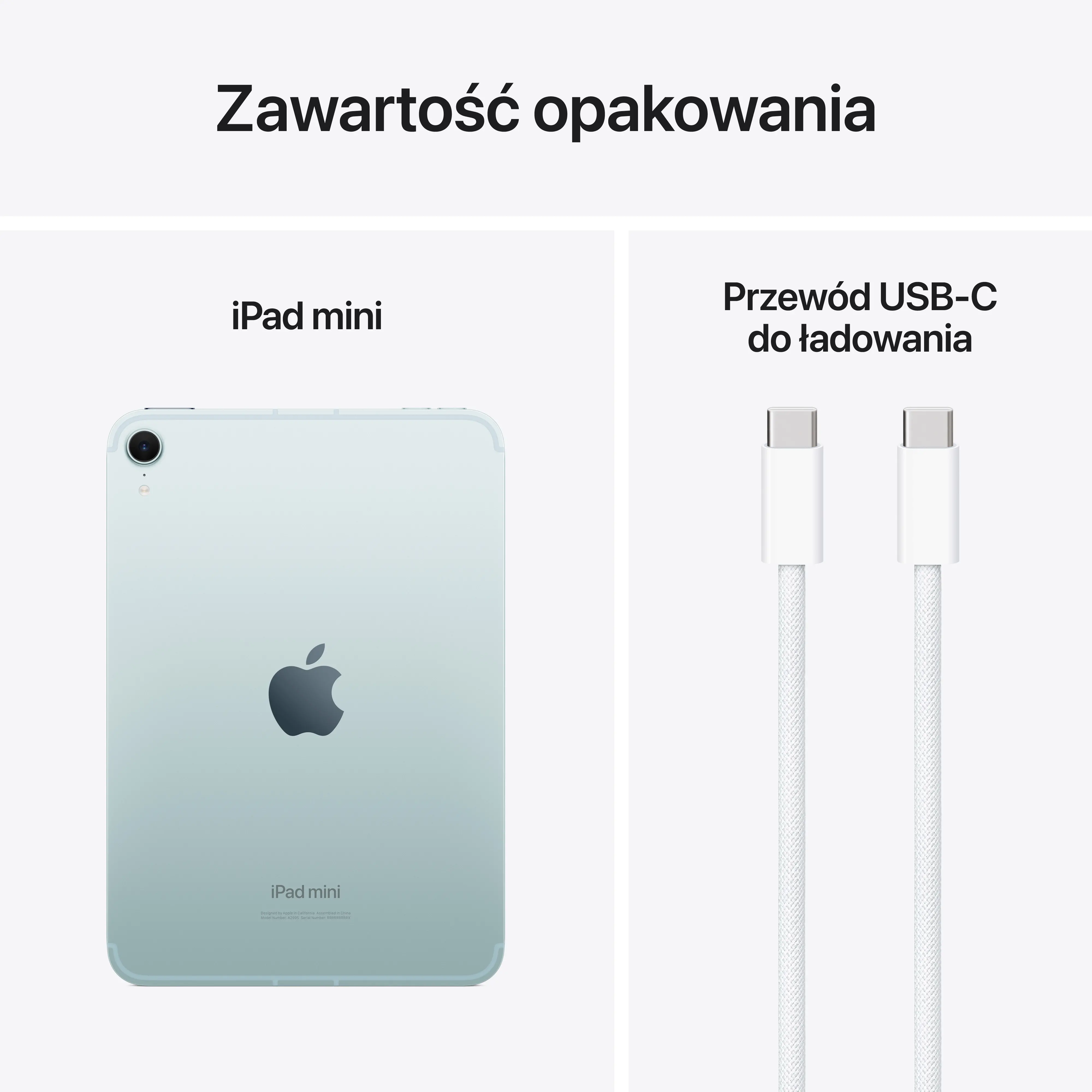 Apple iPad mini 7 gen 8,3" Wi-Fi + Cellular 5G 128GB Niebieski