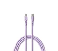 Colorum USB-C do USB-C 3A CK60 1,8m Fioletowy