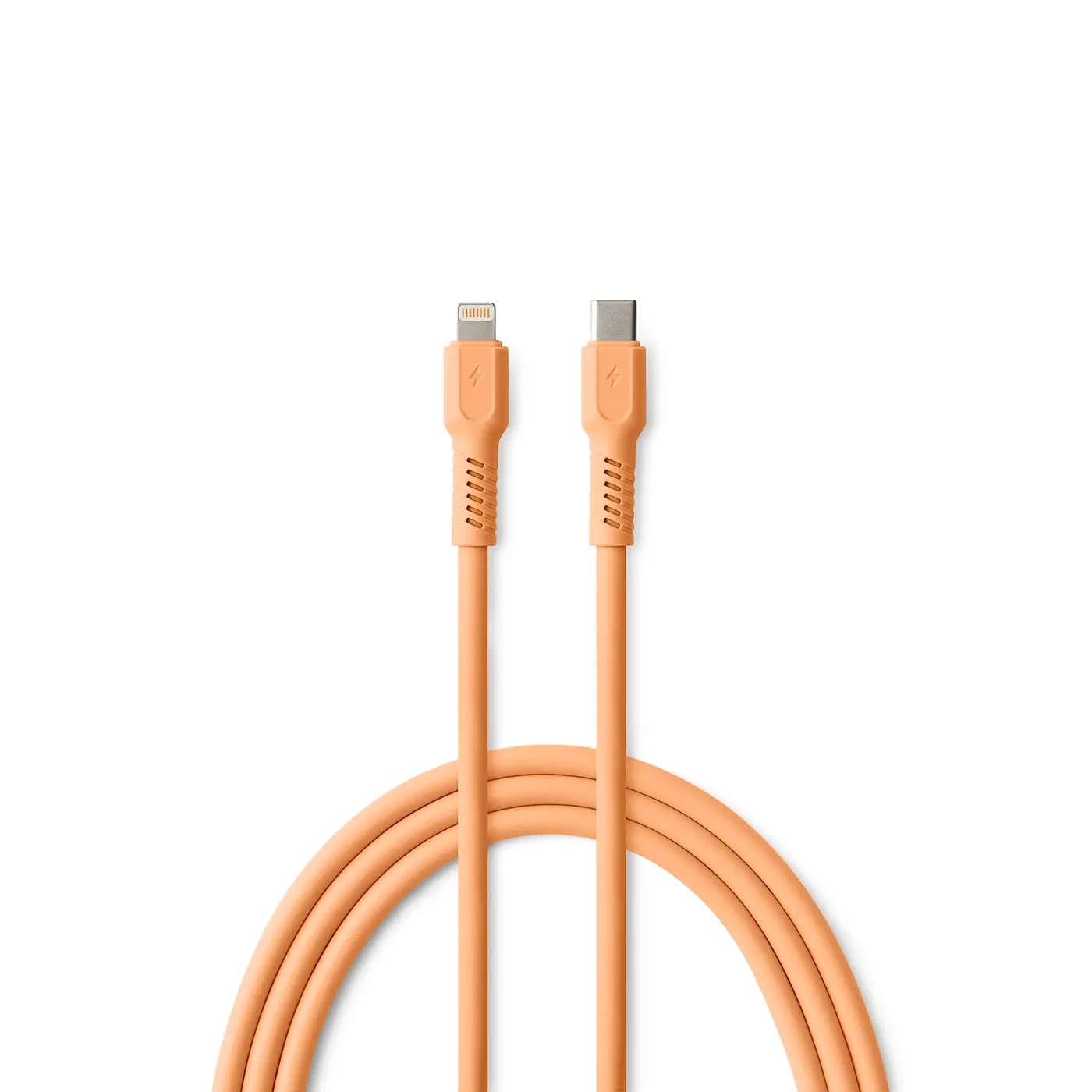 Kabel Colorum USB-C do Lightning 2,4A 1,8m Pomarańczowy