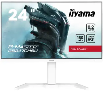 Monitor iiyama G-Master Red Eagle GB2470HSU-W6 23,8" Full HD Fast IPS 180Hz 0,2ms MPRT Gamingowy