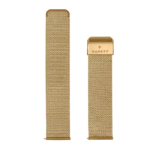 Pasek Garett stalowy 20mm Złoty