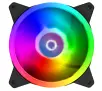 Wentylator Aqirys Cetus RGB 140mm Czarny