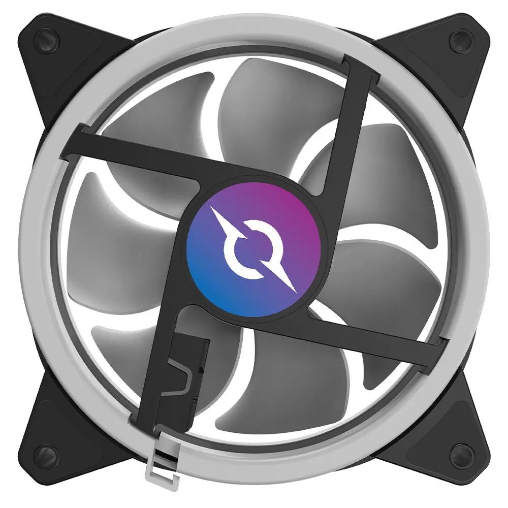 Wentylator Aqirys Cetus RGB 140mm Czarny