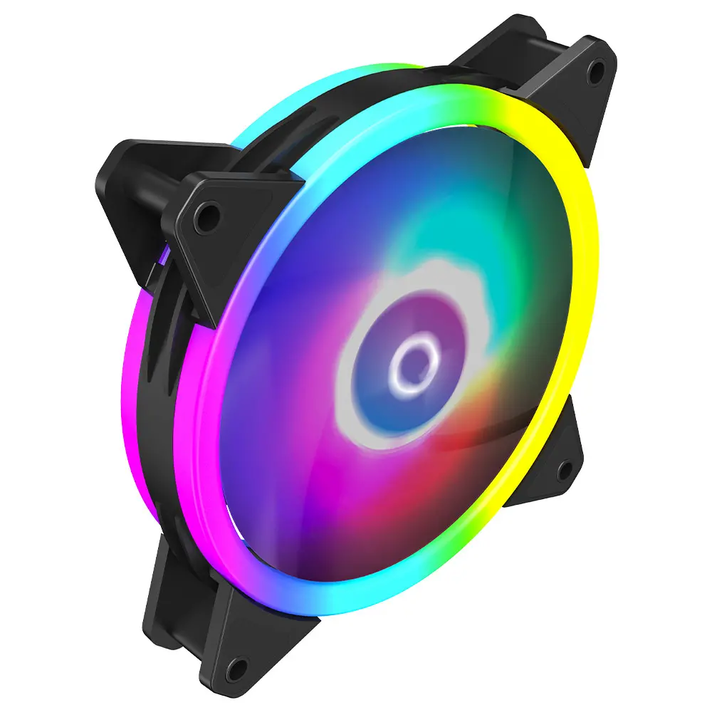 Wentylator Aqirys Cetus RGB 140mm Czarny
