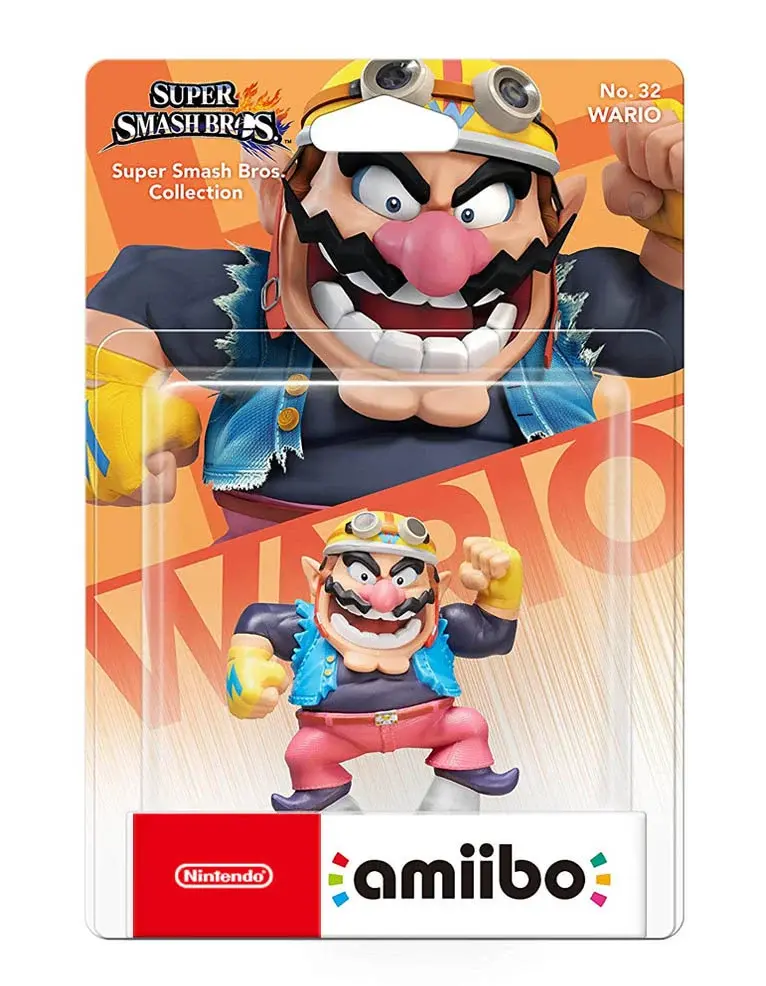Figurka Nintendo Amiibo No. 32 Wario (Super Smash Bros. Collection)
