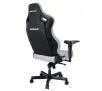 Fotel Anda Seat Kaiser 4 L Gamingowy do 120kg Skóra Eco Biały