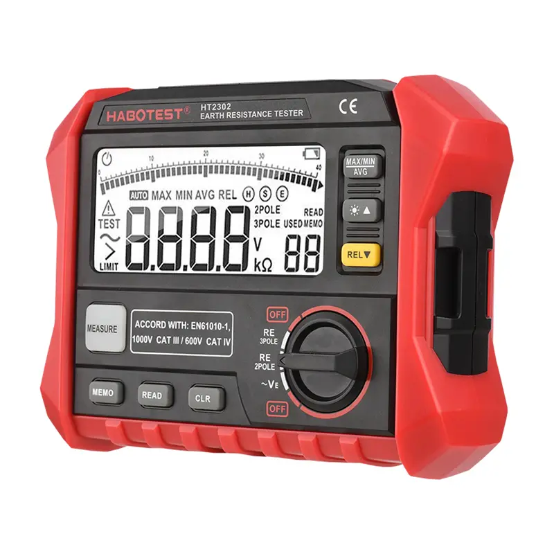 Miernik Habotest HT2302 Czerwony