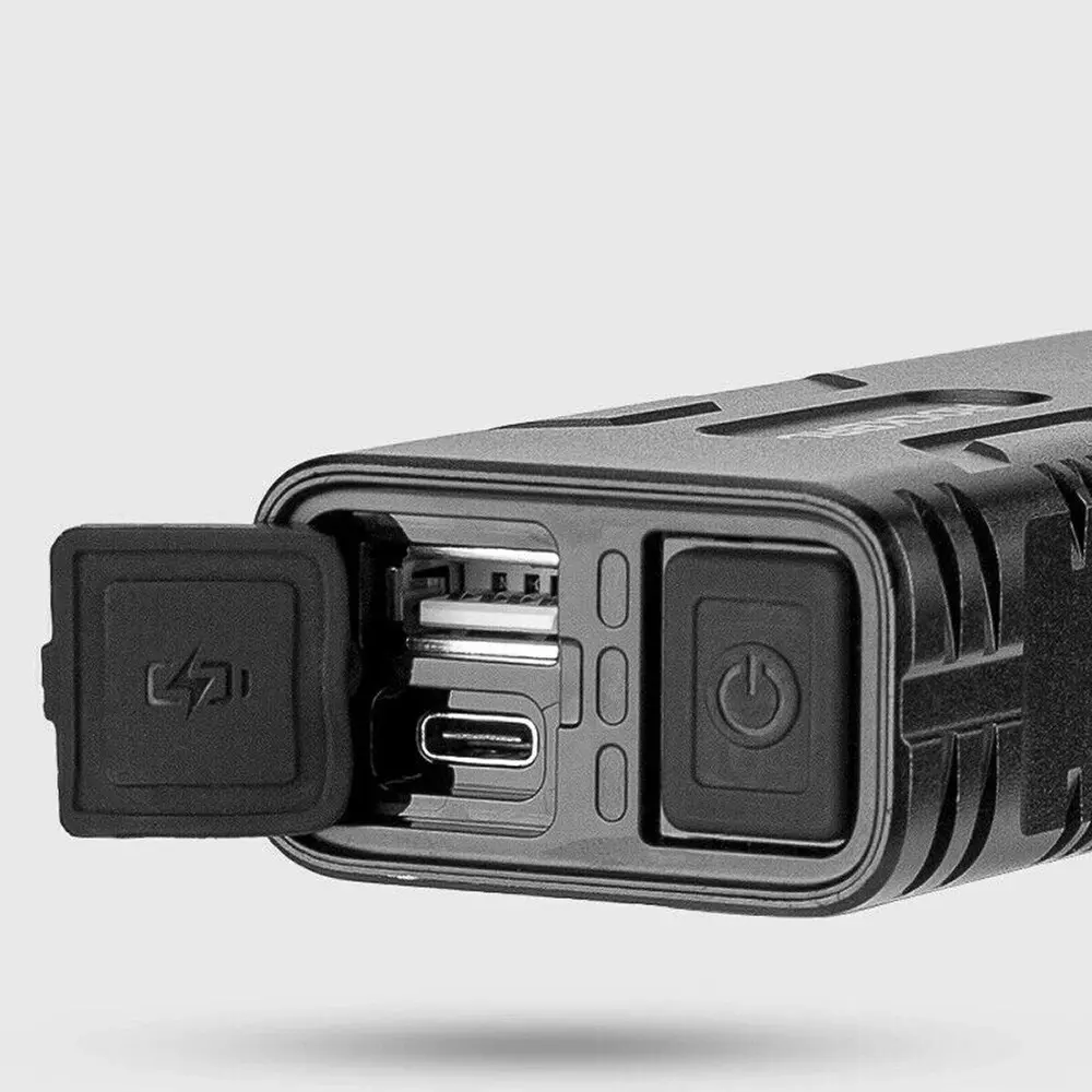 Lampka rowerowa przednia RockBros BC29 Powerbanku 10000mAh Czarny