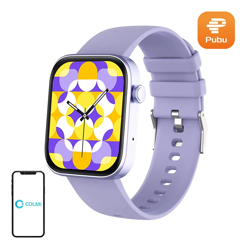 Smartwatch Colmi P71 45mm Fioletowy