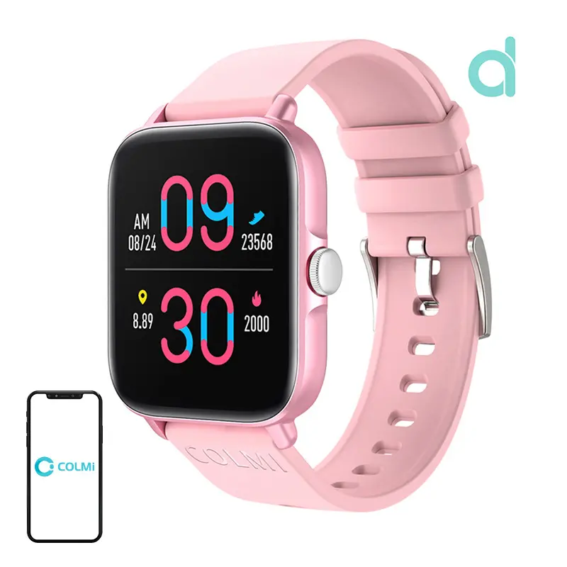 Smartwatch Colmi P28 Plus 43mm Różowy