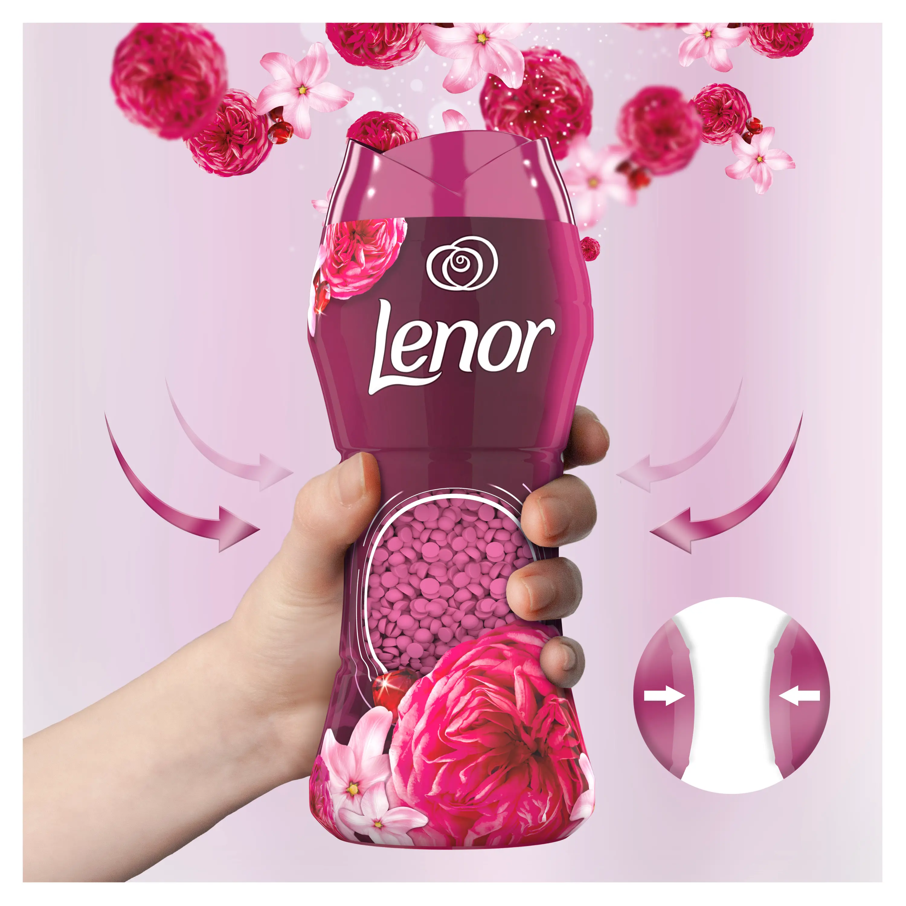 Zapach do pralki Lenor Perełki Ruby Jasmine 210g