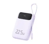 Mcdodo MC-3255 10000mAh, 22.5W z kablem Lightning Fioletowy