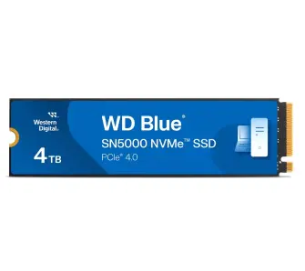 Dysk WD Blue SN5000 4TB PCIe Gen4 x4