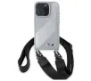 Etui BMW M Edition Carbon Stripe & Strap do iPhone 16 Pro Max Szary