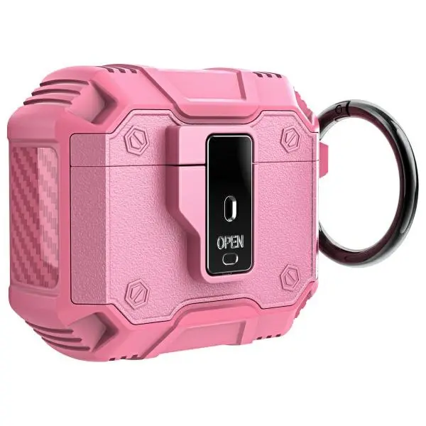 Etui na słuchawki Beline Click Cover AirPods 4 Różowy