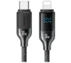 Kabel USAMS USB-C do Lightning 30W 1,2m Czarny