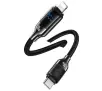 Kabel USAMS USB-C do Lightning 30W 1,2m Czarny
