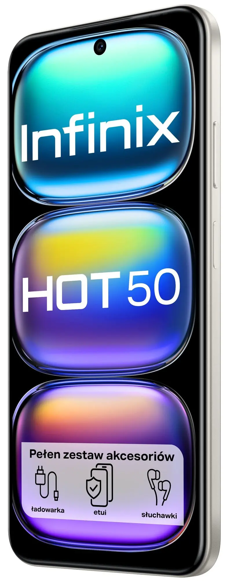 Smartfon Infinix Hot 50 8/128GB 6,78" 120Hz 50Mpix Szary