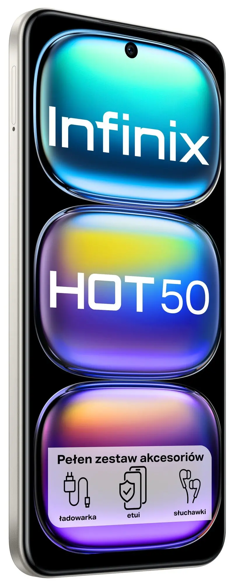 Smartfon Infinix Hot 50 8/128GB 6,78" 120Hz 50Mpix Szary