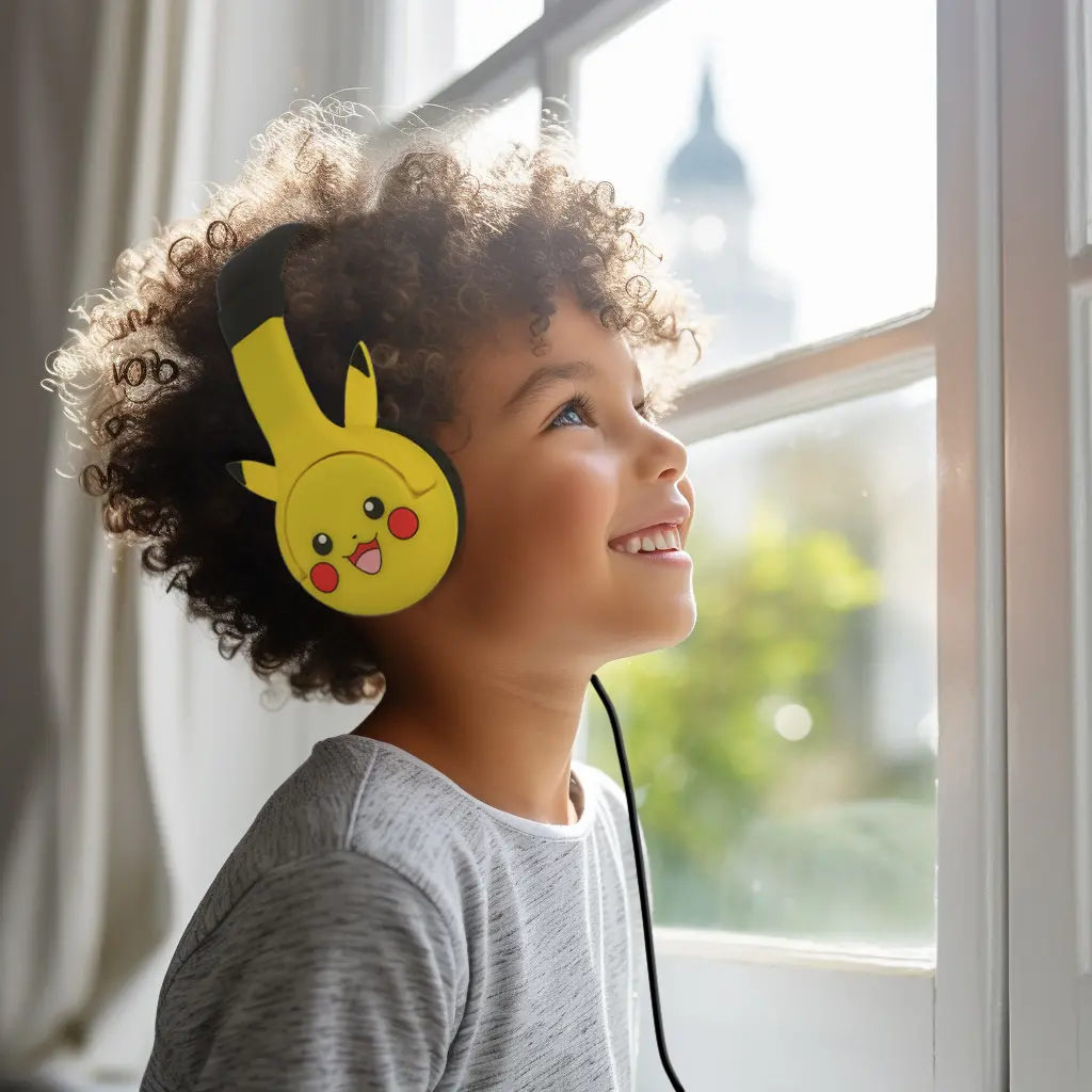 Słuchawki przewodowe OTL Technologies Pokémon Pikachu Dla dzieci Nauszne Żółto-czarny