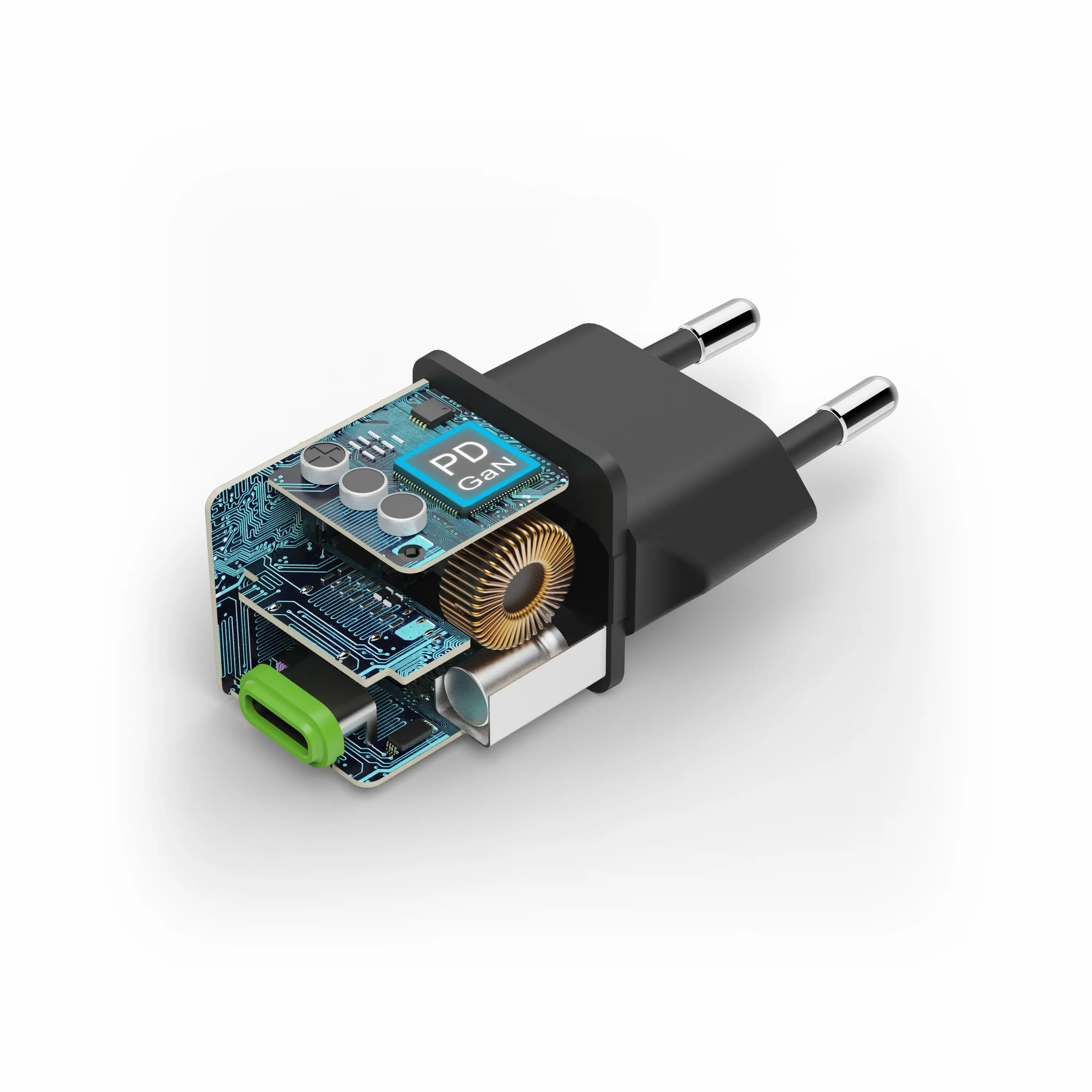 Ładowarka sieciowa Hama GaN PD/QC SuperMINI 30W Czarny
