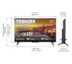 Telewizor Toshiba 43QA2363DG 43" QLED 4K Android TV Dolby Vision Dolby Atmos HDMI 2.1 DVB-T2