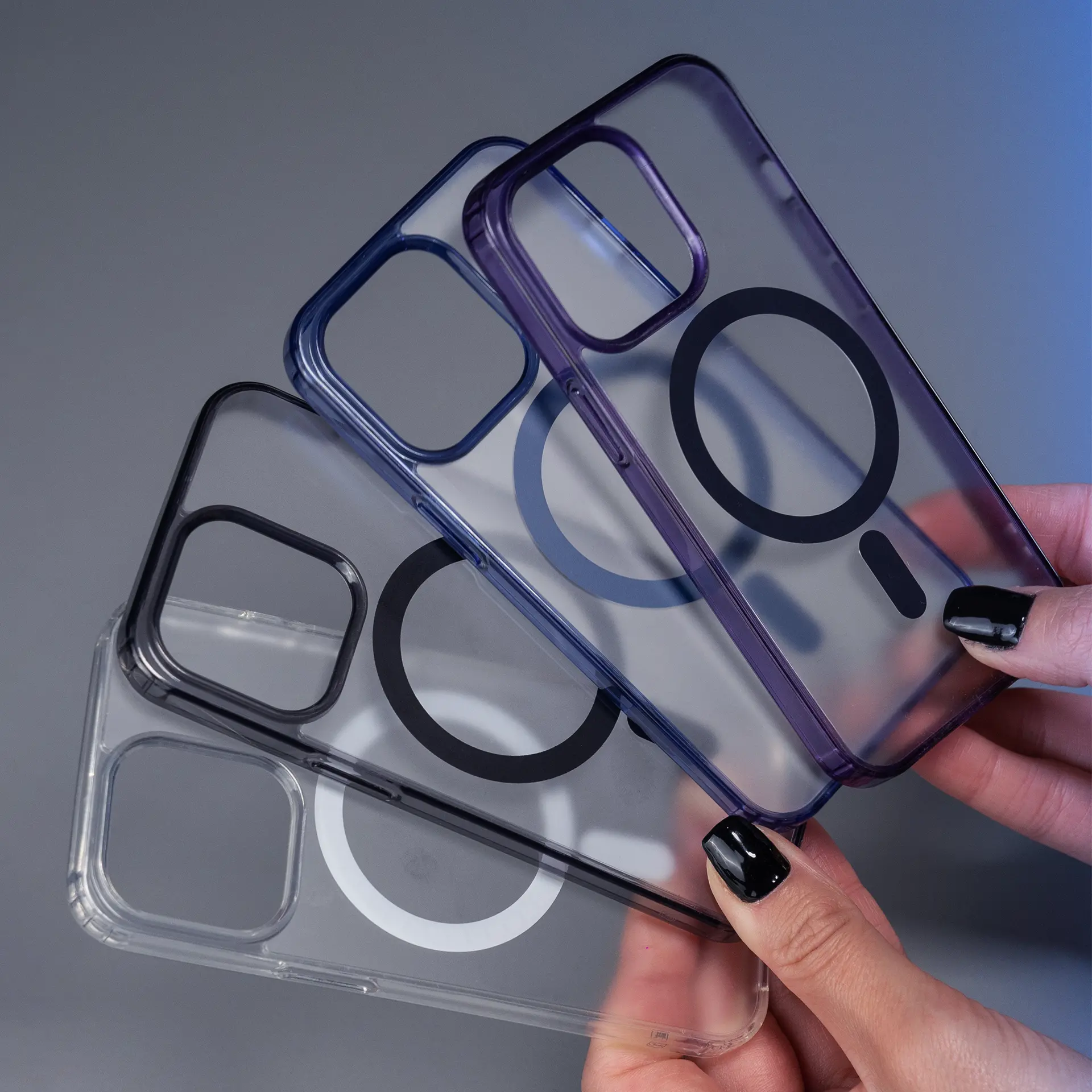 Etui 3mk Frosty MagCase do iPhone 16 Pro Max Fioletowy