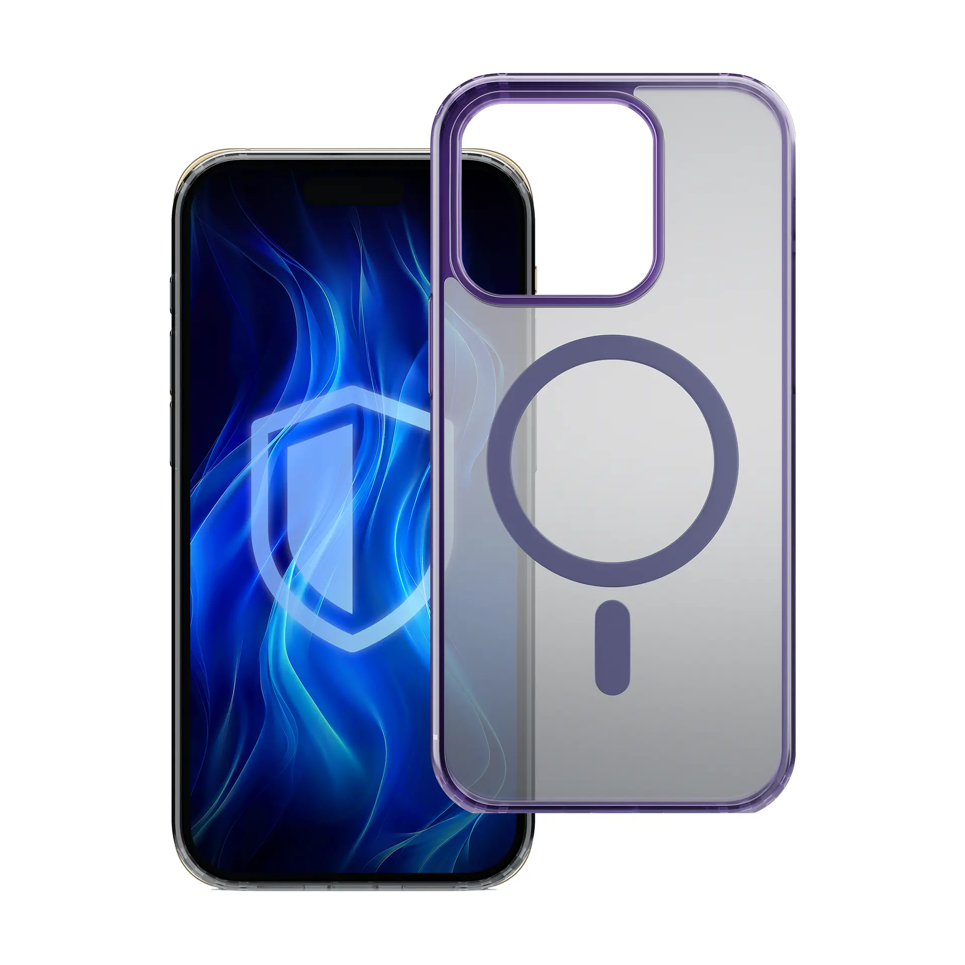 Etui 3mk Frosty MagCase do iPhone 16 Pro Max Fioletowy