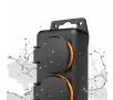 Listwa Hama 223064 zewnętrzna 4 gniazda 4m IP44 Czarny