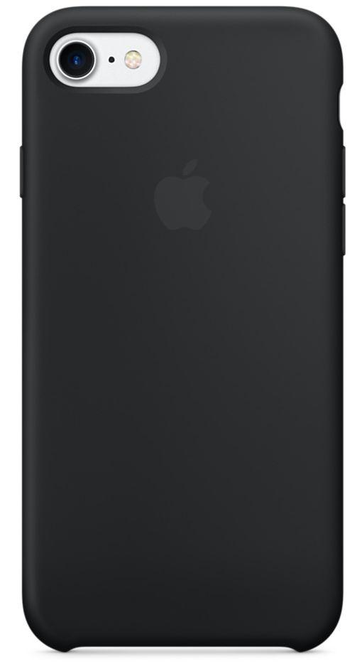 Apple Silicone Case iPhone 7 MMW82ZM/A (czarny)