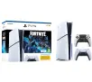 Konsola Sony PlayStation 5 Slim D Chassis (PS5) 1TB z napędem Fortnite Cobalt + Pad DualSense Edge