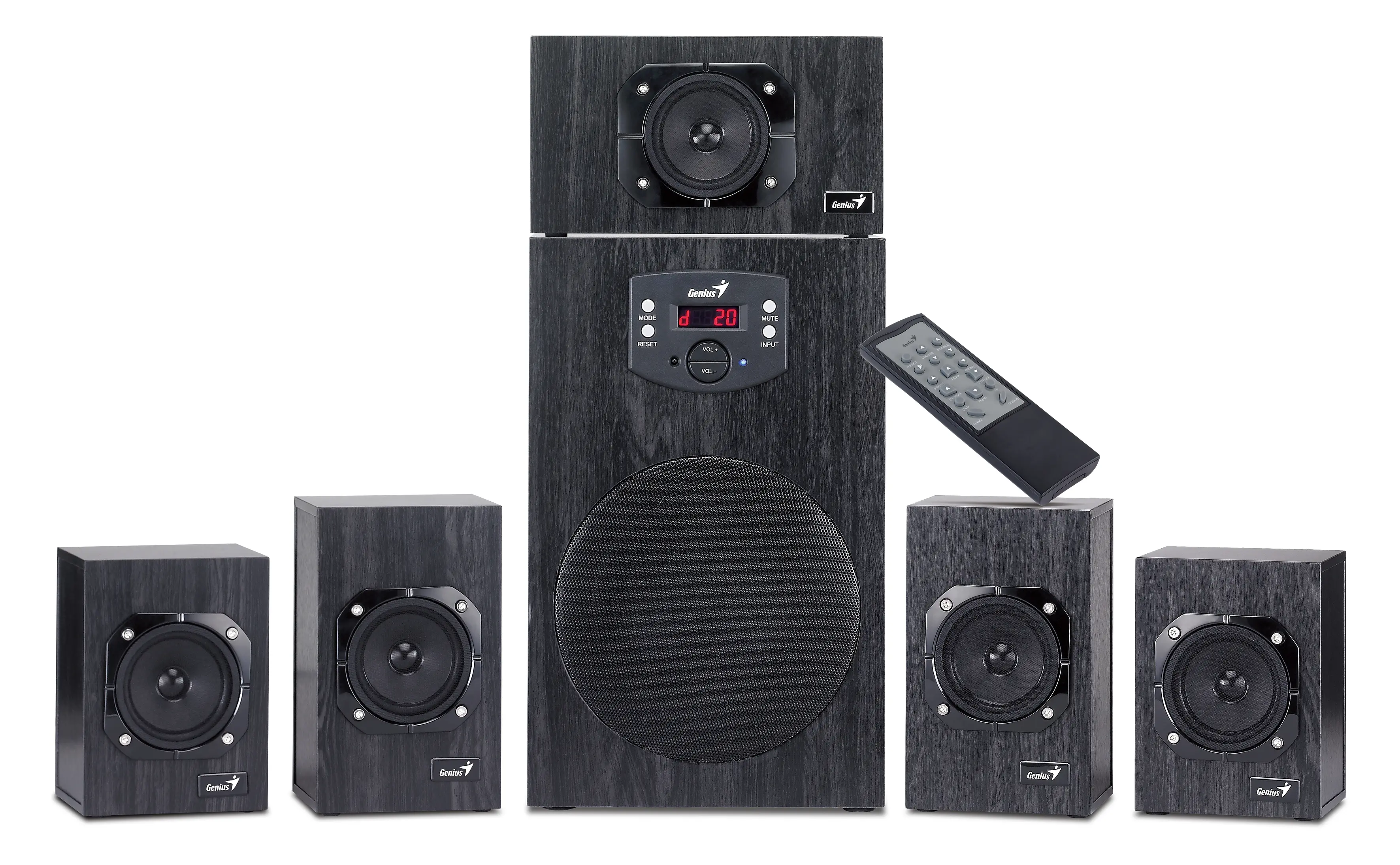 Głośniki Genius SW-HF 5.1 4500 v2 Czarny