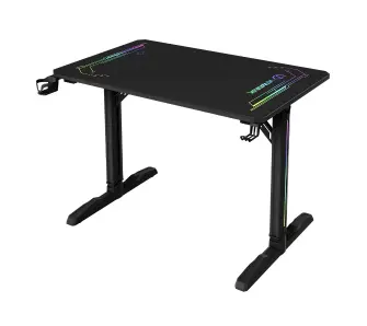 Biurko Ultradesk FREEZE V2 109cm Czarny