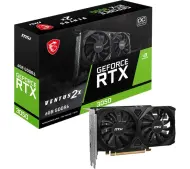 MSI GeForce RTX 3050 Ventus 2X E OC 6GB GDDR6 96bit DLSS