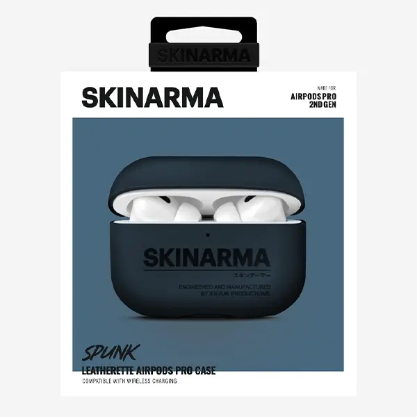 Etui na słuchawki Skinarma Spunk do AirPods Pro 2 Niebieski