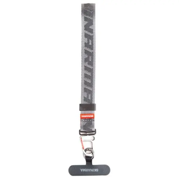 Smycz do telefonu Skinarma Scout Handstrap uniwersalna Szary