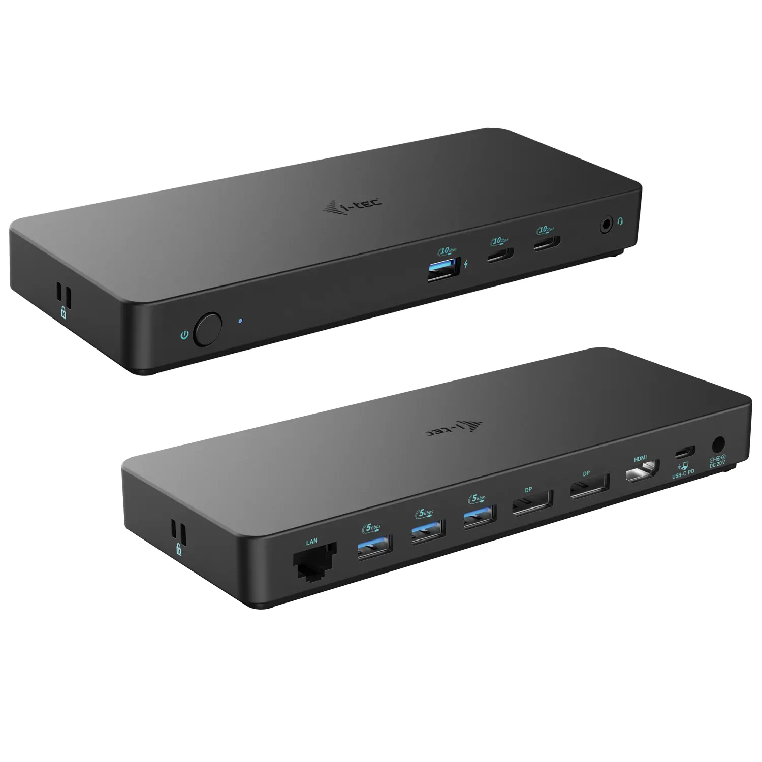 Stacja dokująca i-Tec C31TRIPLEDOCKPDPRO2 USB-C Triple Display Docking Station Gen 2 Pro + Power Delivery 100W Czarny