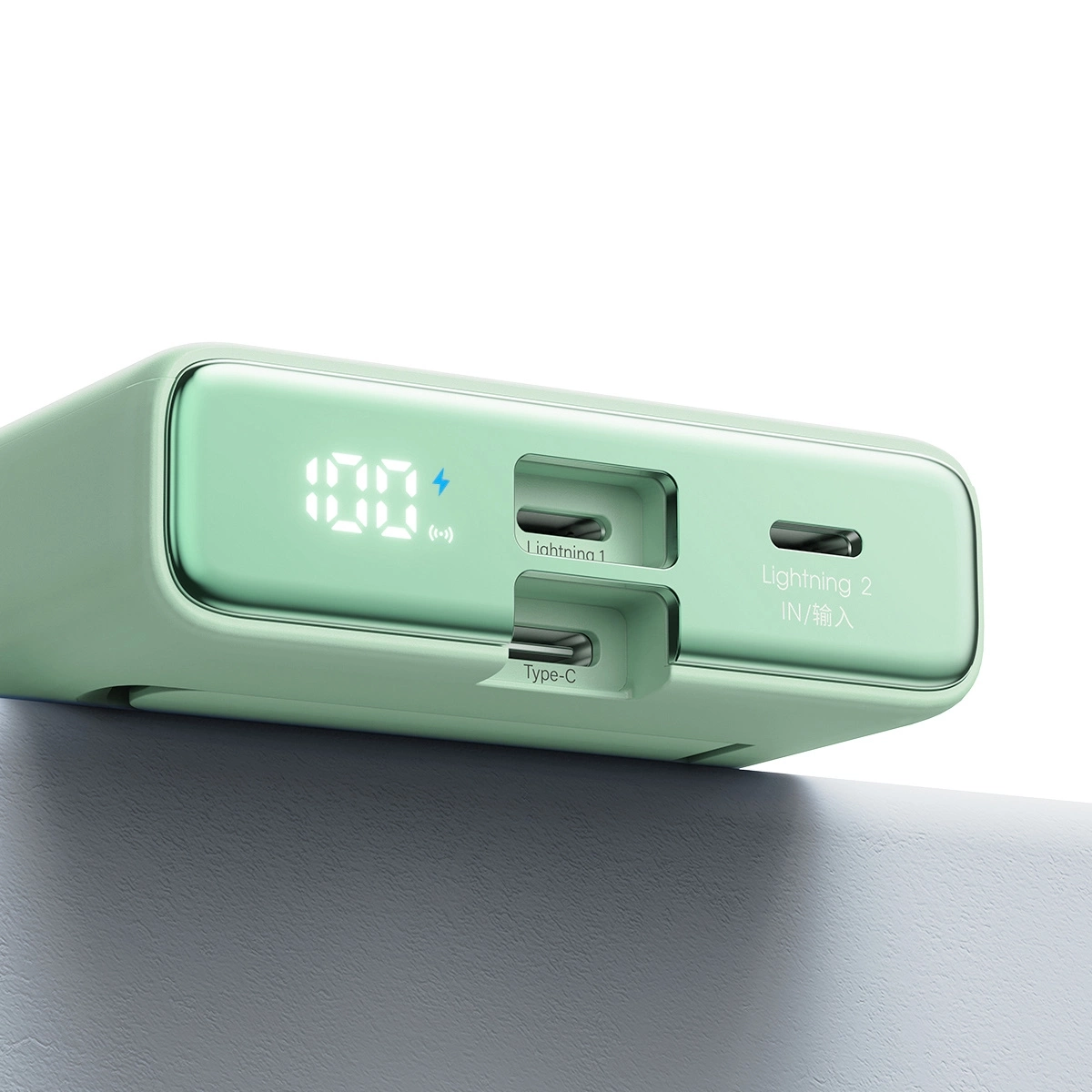 Powerbank Joyroom JR-PBM01 Magnetyczny z podstawką 10000mAh 20W Zielony
