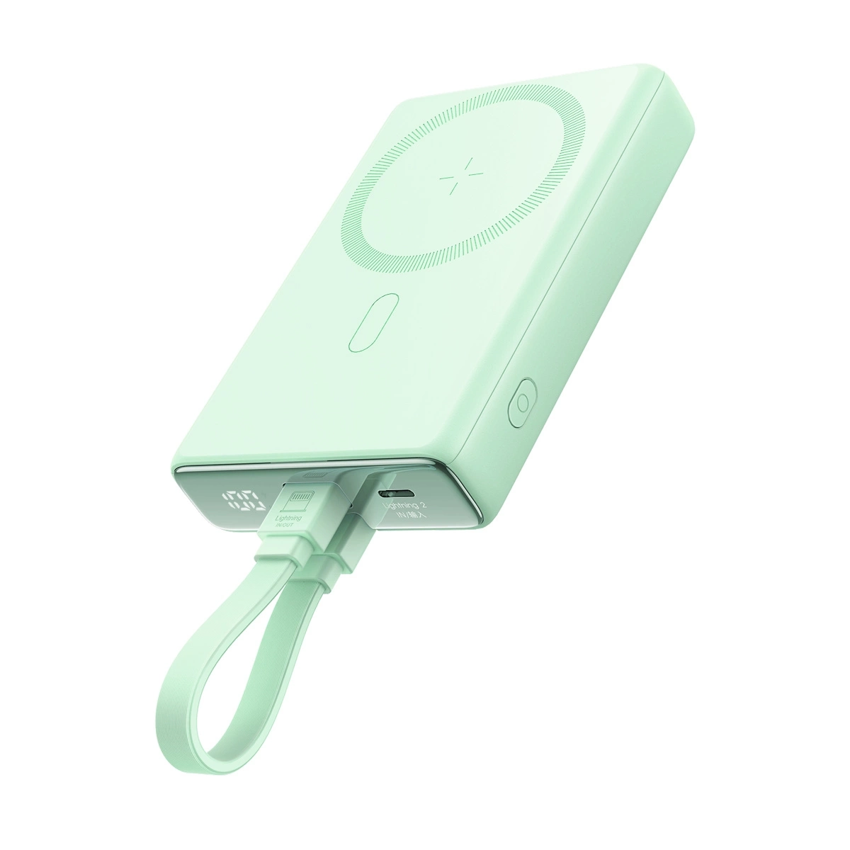 Powerbank Joyroom JR-PBM01 Magnetyczny z podstawką 10000mAh 20W Zielony
