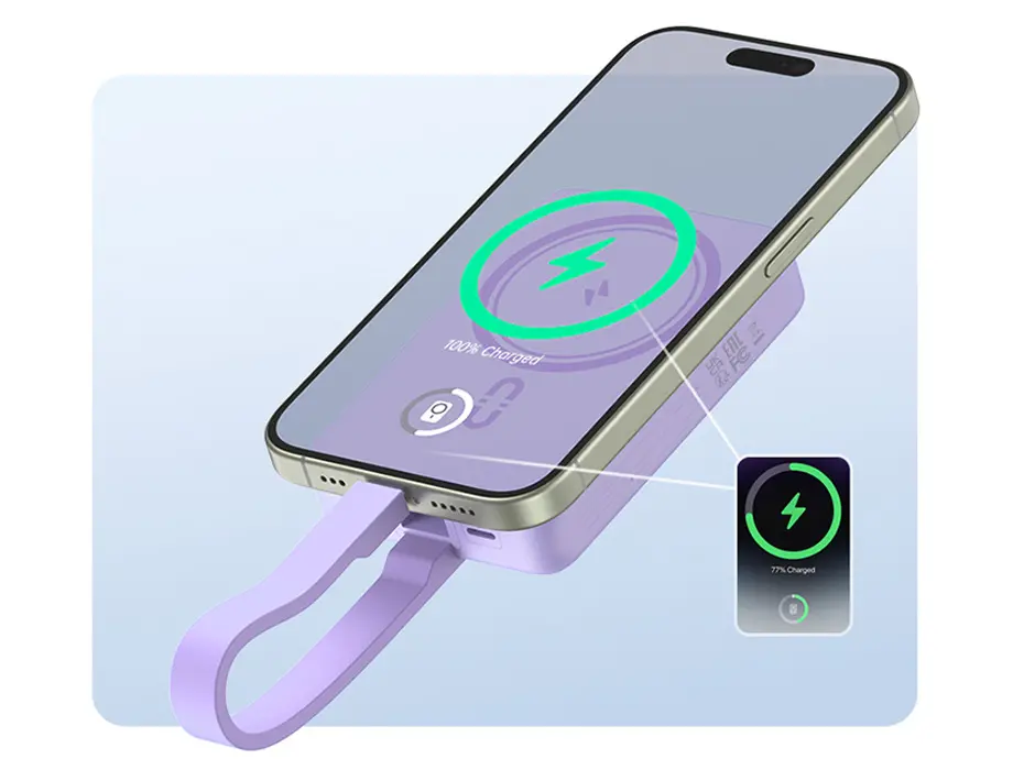 Powerbank Romoss WMS10 10000mAh 30W Fioletowy