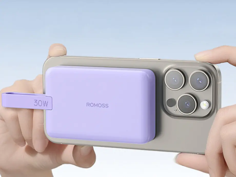 Powerbank Romoss WMS10 10000mAh 30W Fioletowy