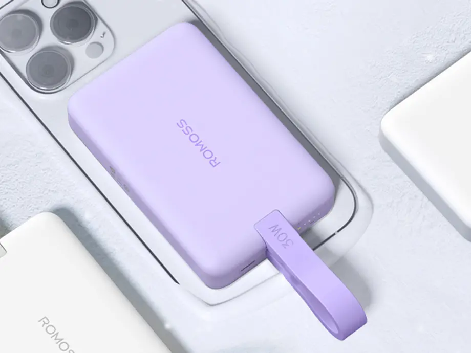 Powerbank Romoss WMS10 10000mAh 30W Fioletowy