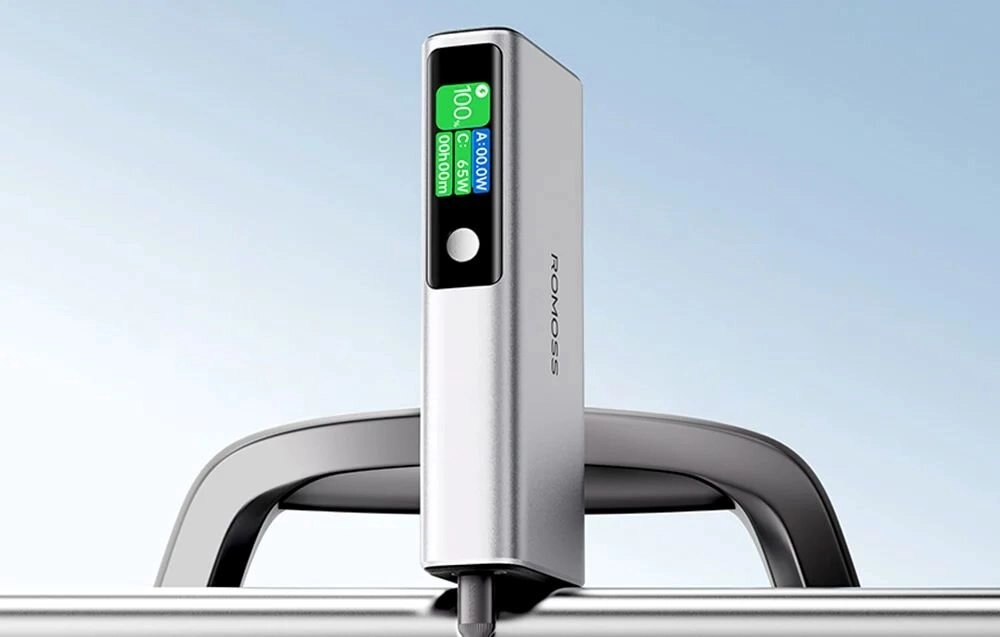 Powerbank Romoss PPU20 20000mAh 130W Srebrny
