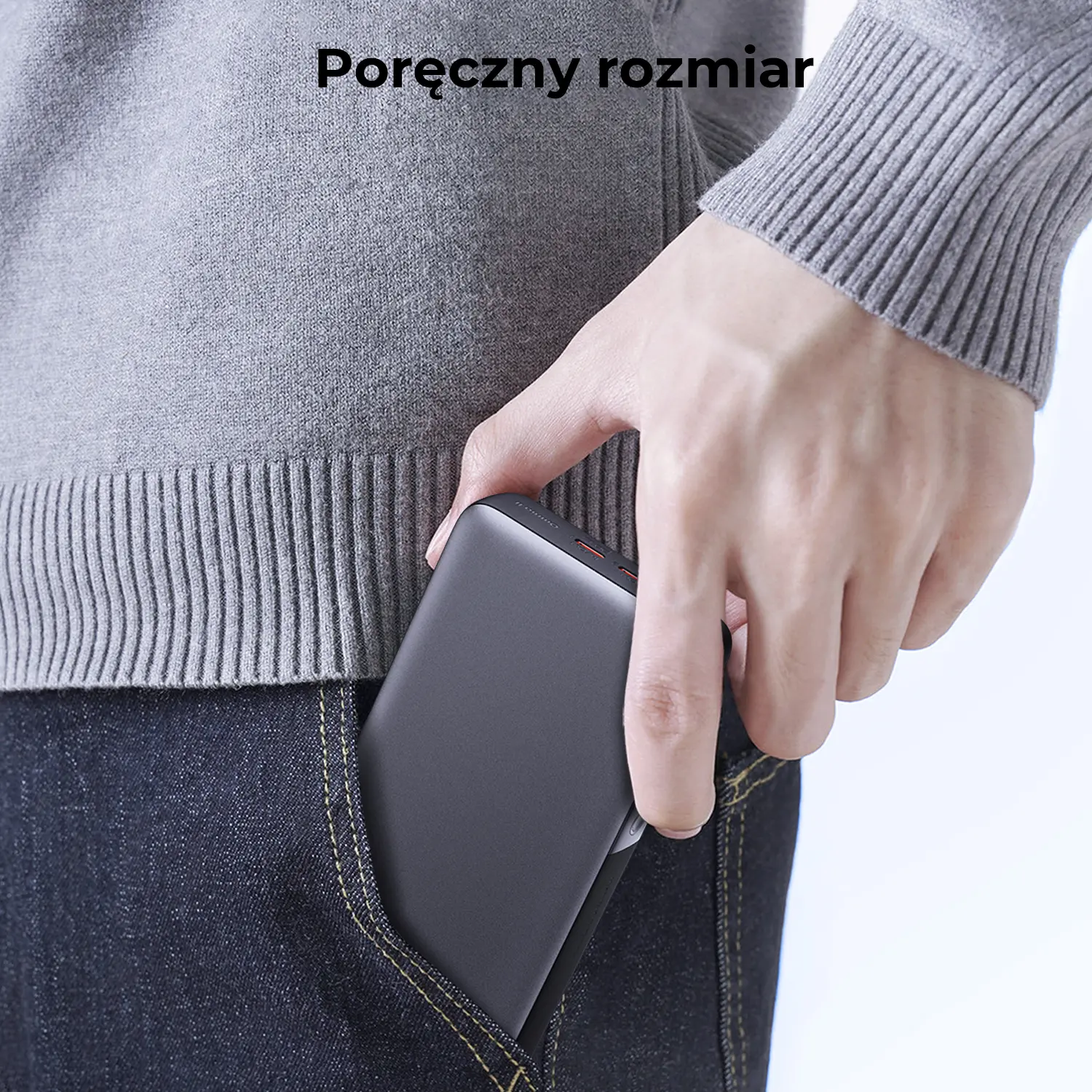 Powerbank Aukey PB-Y43 20000mAh 65W Szary