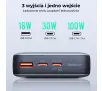 Powerbank Aukey PB-Y43 20000mAh 65W Szary