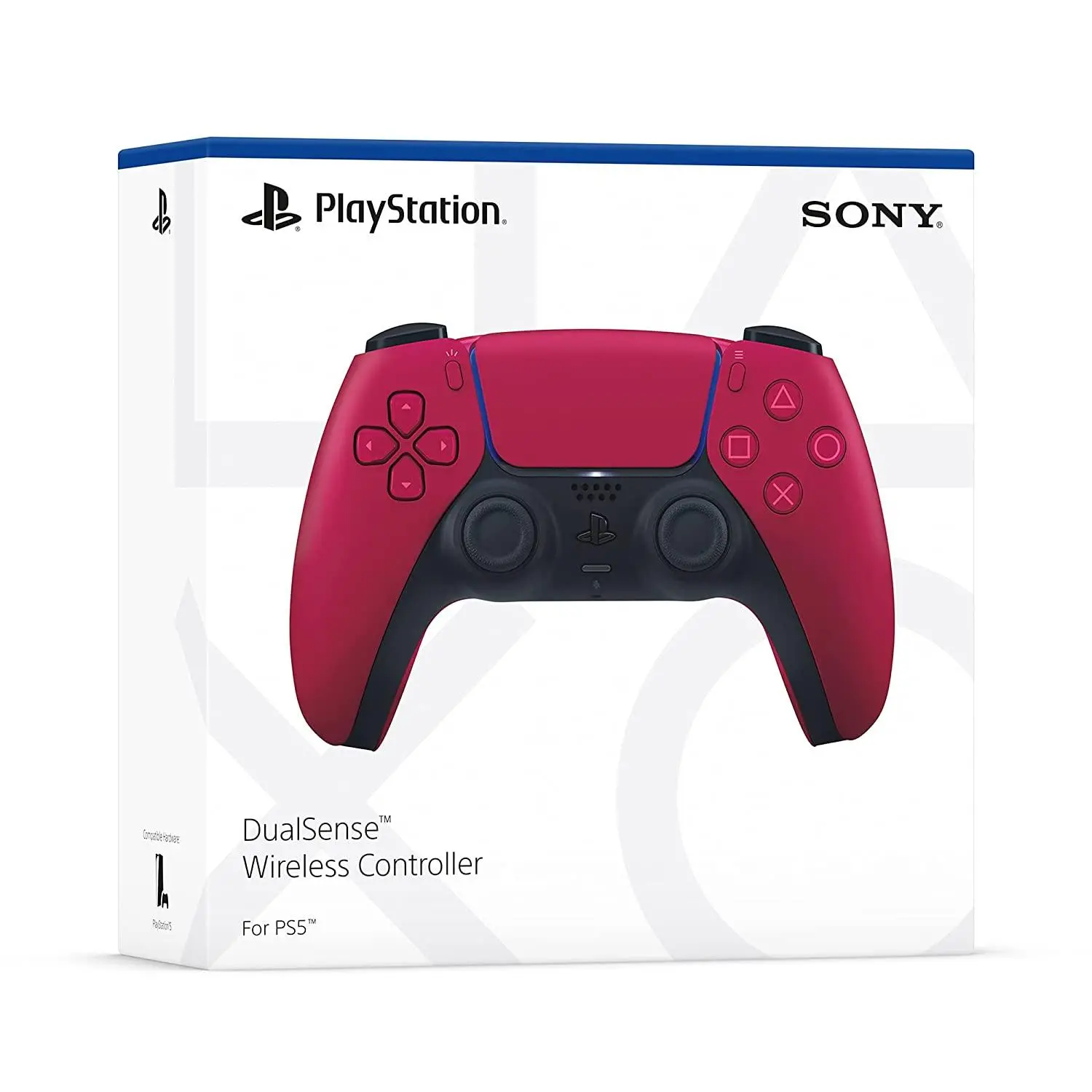 Konsola Sony PlayStation 5 Digital Slim D Chassis (PS5) 1TB Fortnite Cobalt + Dodatkowy Pad Czerwony + stacja ładowania DualSens