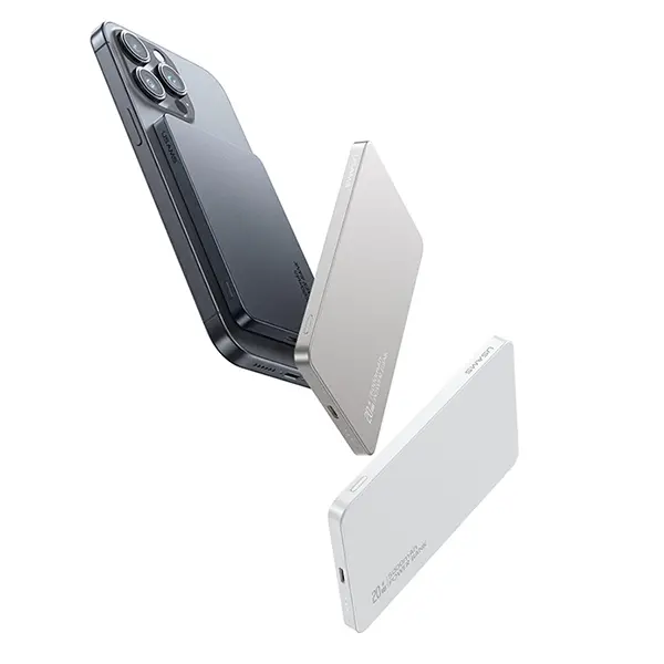 Powerbank USAMS 5KCD23103 Indukcyjny 5000mAh 20W PD Fast Charge CY Series